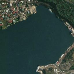 Satellite imagery of Goma, CD