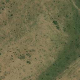 Satellite imagery of BP24, Pillar of white quartz on wooded ridge, KE