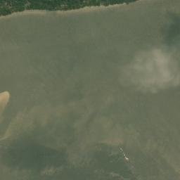 Satellite imagery of Pointe Sainte-Catherine, GA