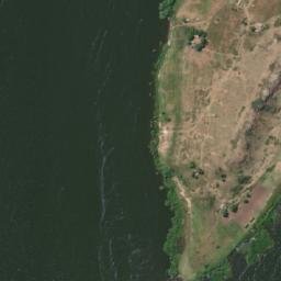 Satellite imagery of Nyangombe Point, TZ