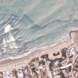 Satellite imagery of Punta Blanca, EC