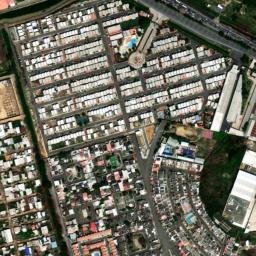 Satellite imagery of la Feria, EC