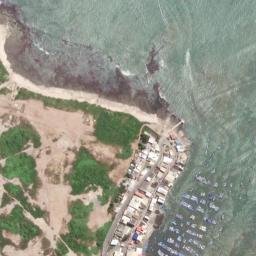 Satellite imagery of Punta San Jacinto, EC