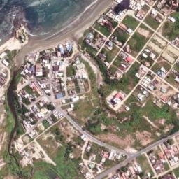 Satellite imagery of Punta Chullluype, EC