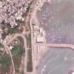 Satellite imagery of Punta Ancón, EC