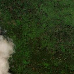 Satellite imagery of Mont Biega, CD