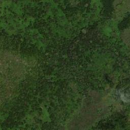 Satellite imagery of Mont Biega, CD