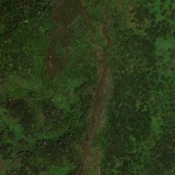 Satellite imagery of Mont Biega, CD