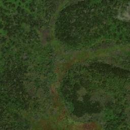 Satellite imagery of Mont Biega, CD