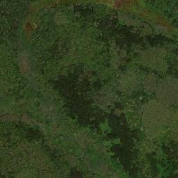 Satellite imagery of Mont Biega, CD