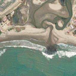Satellite imagery of Punta Chanduy, EC