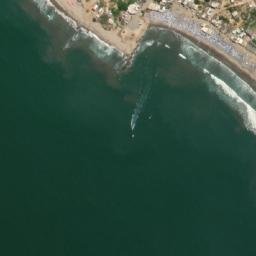 Satellite imagery of Punta de Piedra, EC