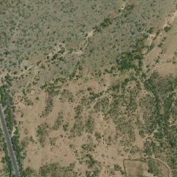 Satellite imagery of Arusha/Longido District Border, KE