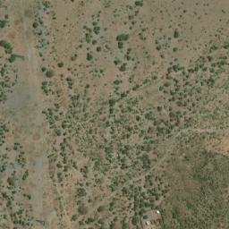 Satellite imagery of Arusha/Longido District Border, KE