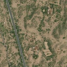 Satellite imagery of Arusha/Longido District Border, KE