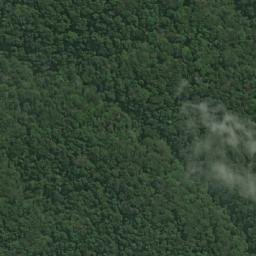 Satellite imagery of Mont Kahoso, CD