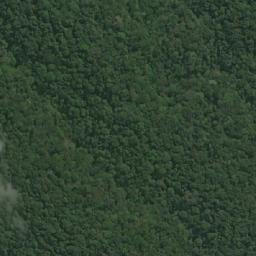 Satellite imagery of Mont Kahoso, CD