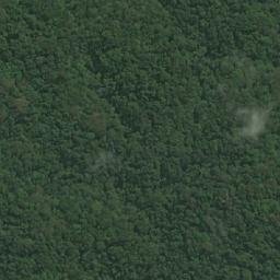 Satellite imagery of Mont Kahoso, CD