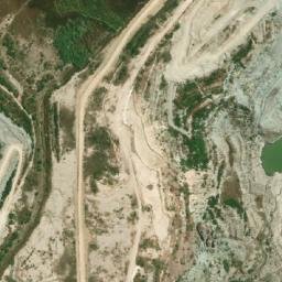 Satellite imagery of Williamson Diamond Mines, TZ