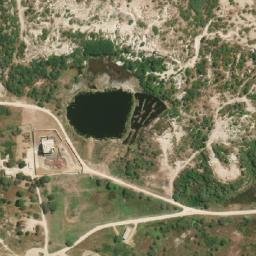 Satellite imagery of Williamson Diamond Mines, TZ