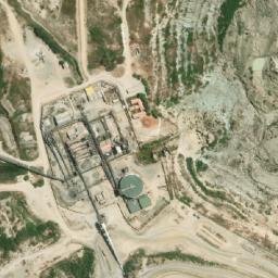Satellite imagery of Williamson Diamond Mines, TZ