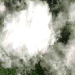 Satellite imagery of Cerro Santa Clara, EC