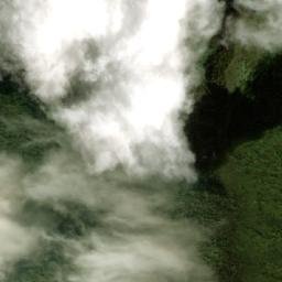 Satellite imagery of Cerro Santa Clara, EC