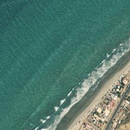 Satellite imagery of Punta Cardo Grande, PE
