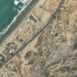Satellite imagery of Punta Cardo Grande, PE