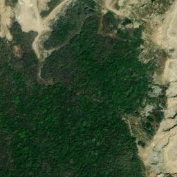 Satellite imagery of Serra da Maonguba, BR