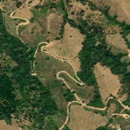 Satellite imagery of Cordillera Sahinos, EC