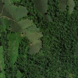 Satellite imagery of Cordillera Sahinos, EC