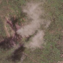 Satellite imagery of Serra da Capivara, BR