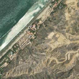 Satellite imagery of Punta Peña Mala, PE