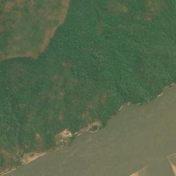Satellite imagery of Mont Kintari, CG