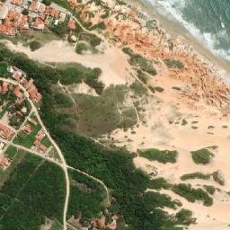 Satellite imagery of Falésias de Beberibe, BR