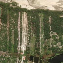Satellite imagery of Morro Branco, BR
