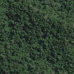 Satellite imagery of Mont Kaba, CG