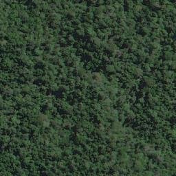 Satellite imagery of Mont Kaba, CG