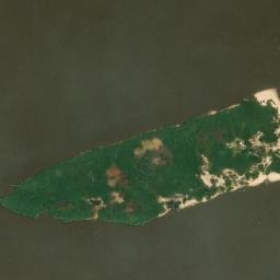 Satellite imagery of Pointe Anglaise, CD