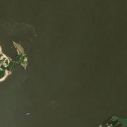 Satellite imagery of Pointe de la Dowaru, CD