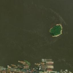 Satellite imagery of Pointe de la Dowaru, CD