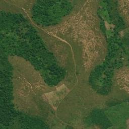 Satellite imagery of Mont Kinteko, CD