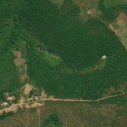 Satellite imagery of Mont Kinteko, CD