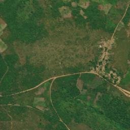 Satellite imagery of Mont Kinteko, CD
