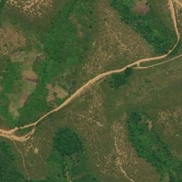 Satellite imagery of Mont Kinteko, CD