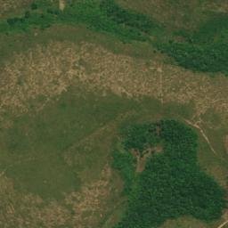 Satellite imagery of Mont Kinteko, CD