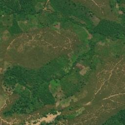 Satellite imagery of Mont Kinteko, CD
