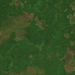 Satellite imagery of Mont Mfuali, CD