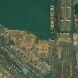 Satellite imagery of Pointe Noire, CG